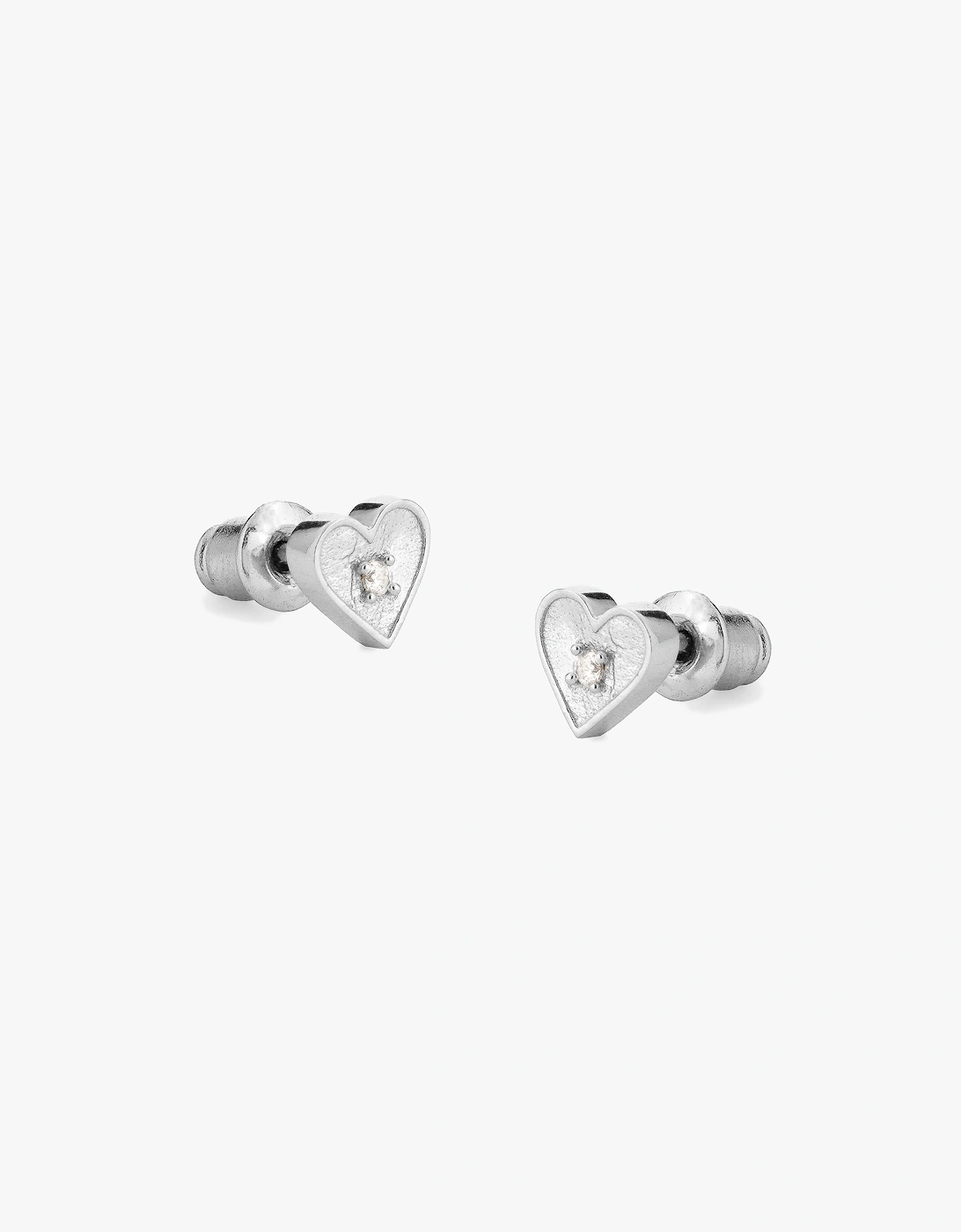 Tutti & Co Women's Silver Loyalty Earrings