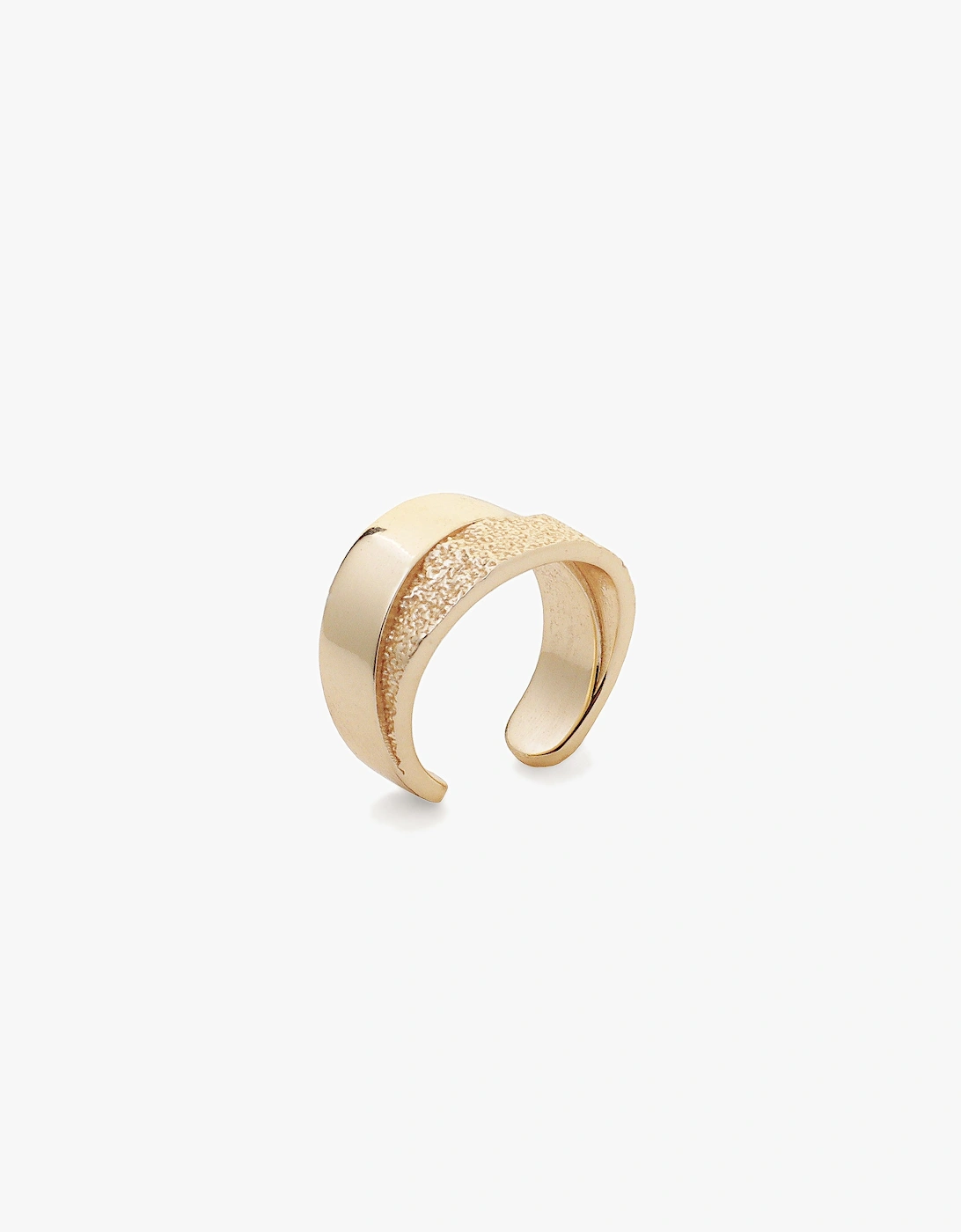 Tutti & Co Women's Gold Reflect Ear Cuff