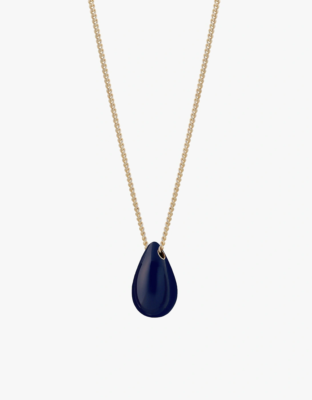 Hush Necklace Navy Enamel, 4 of 3