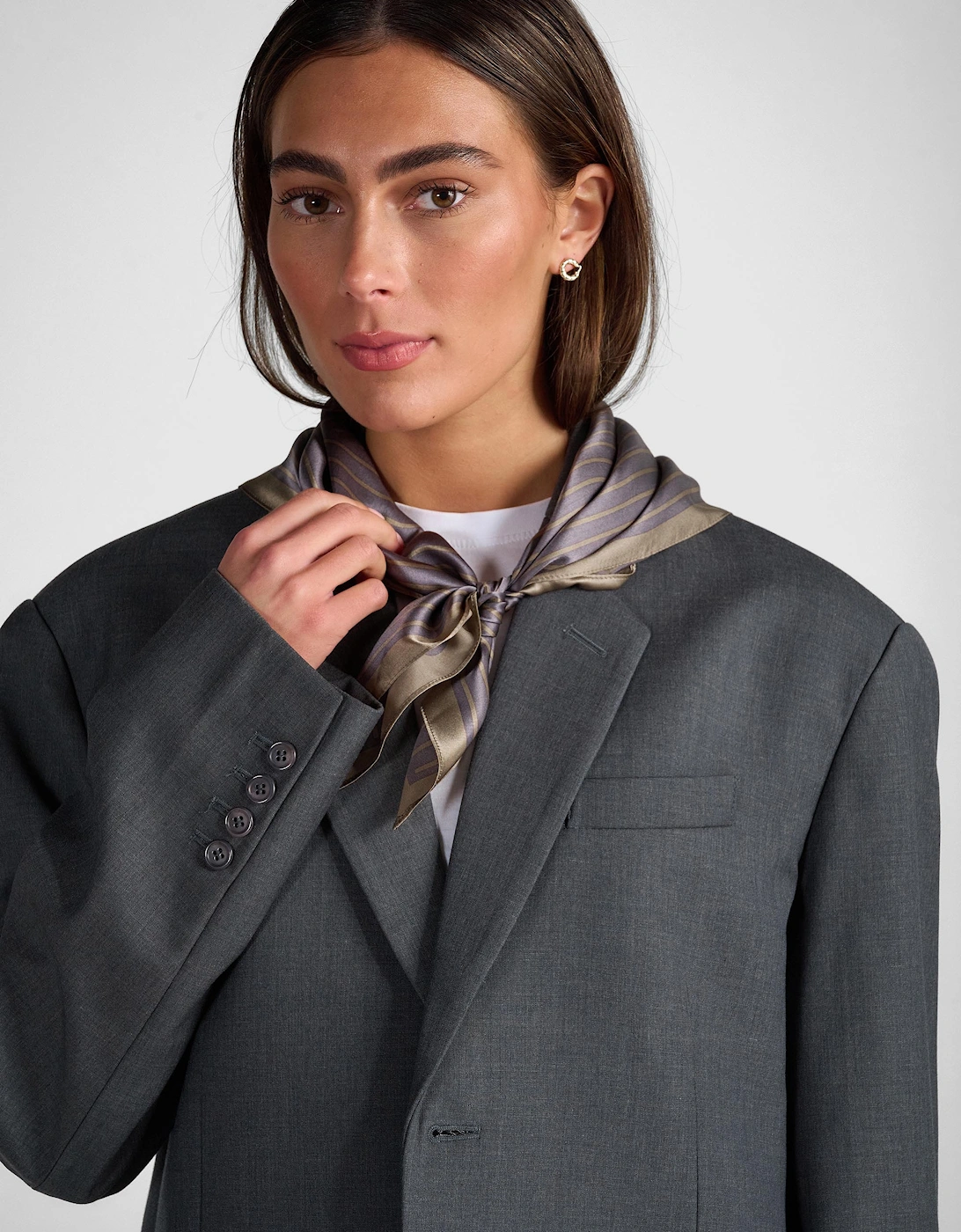 Kensington Silk Scarf, 2 of 1