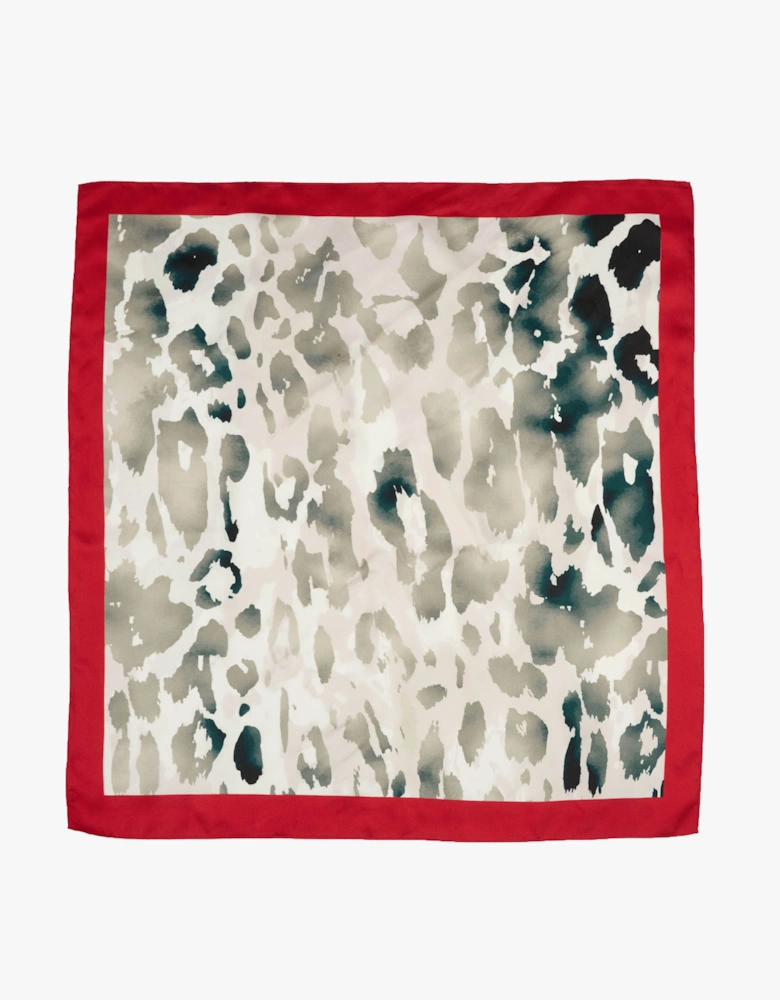 Leopard Silk Scarf