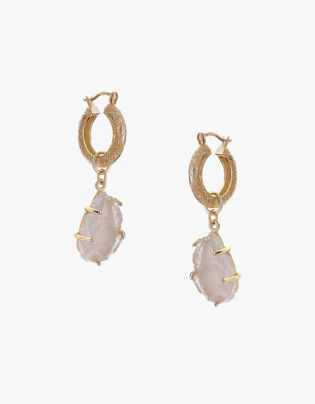 Tutti & Co Women's Quartz Earrings - Gold