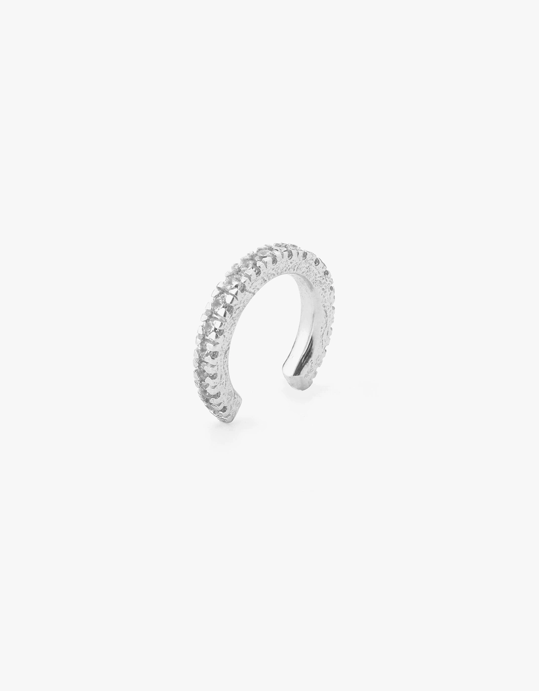 Tutti & Co Women's Glimmer Ear Cuff - Silver