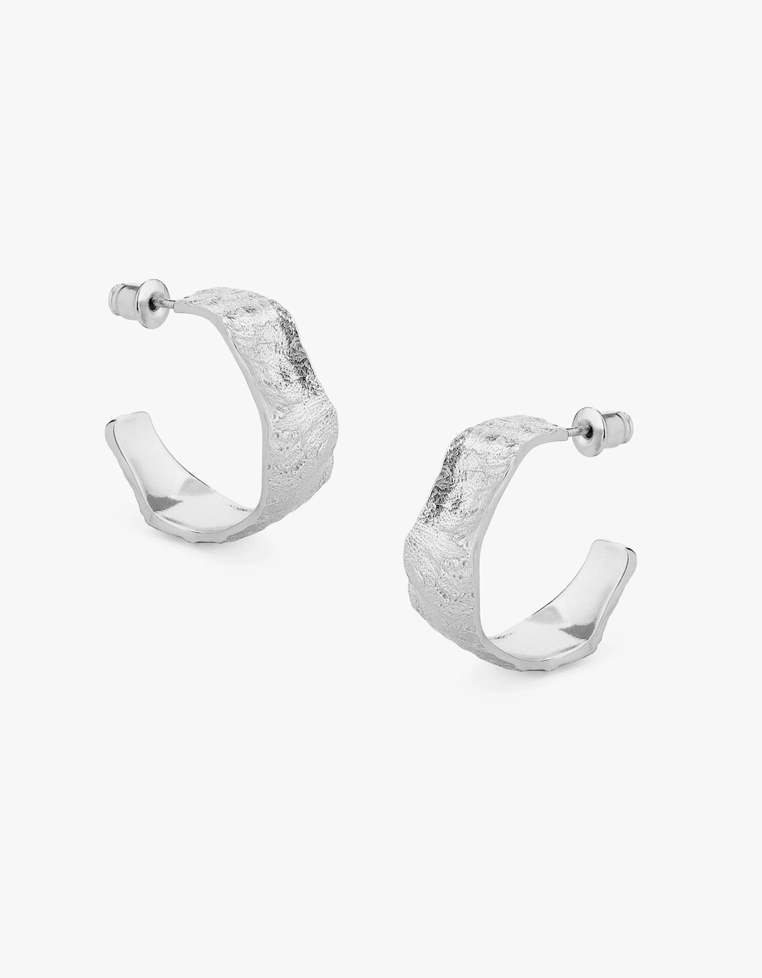 Tutti & Co Women's Silver Voyage Earrings