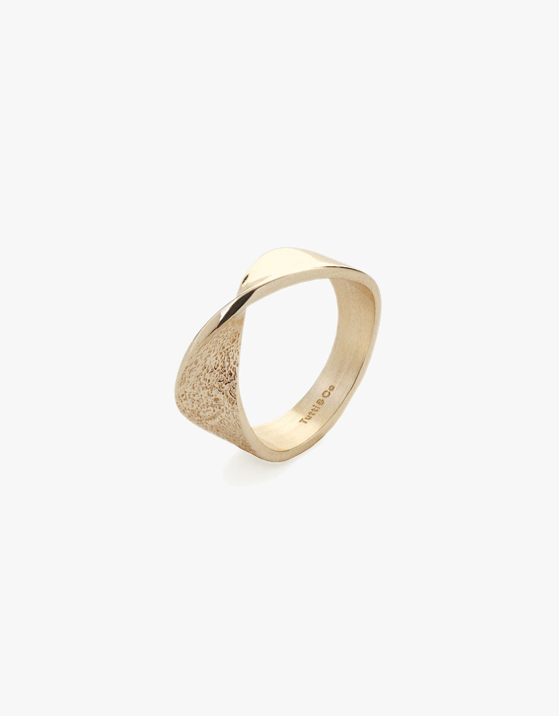 Tutti & Co Women's Gold Shore Ring