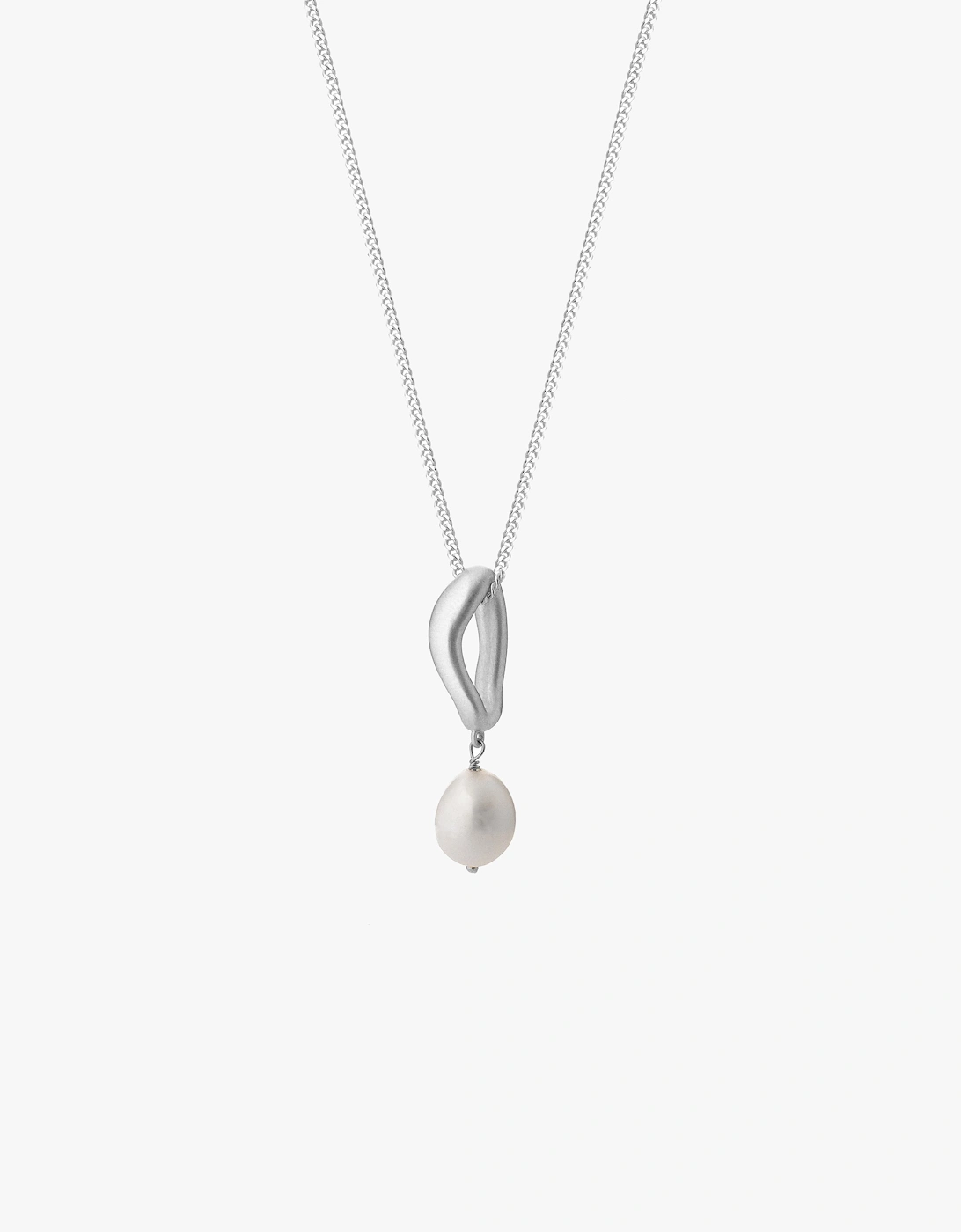 Tutti & Co Women's Silver Tranquil Necklace