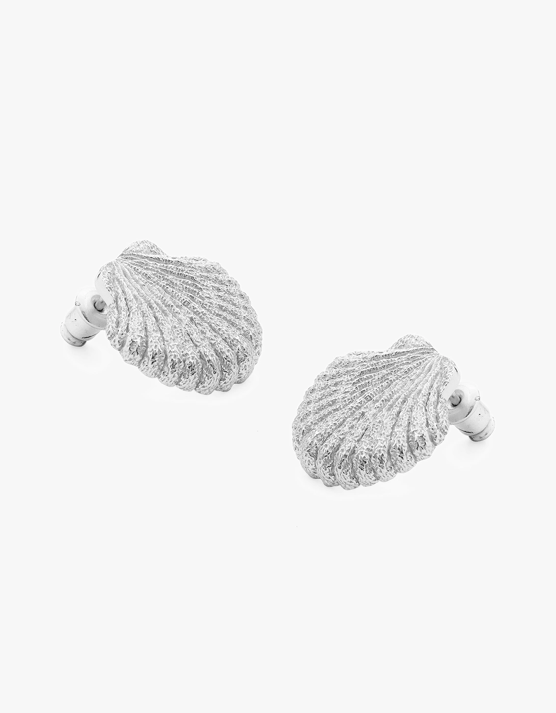 Tutti & Co Women's Seashell Earrings - Silver