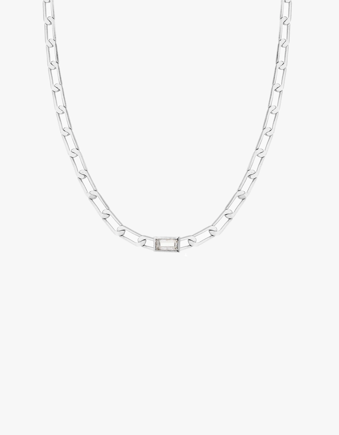 Tutti & Co Women's Gleam Necklace - Silver