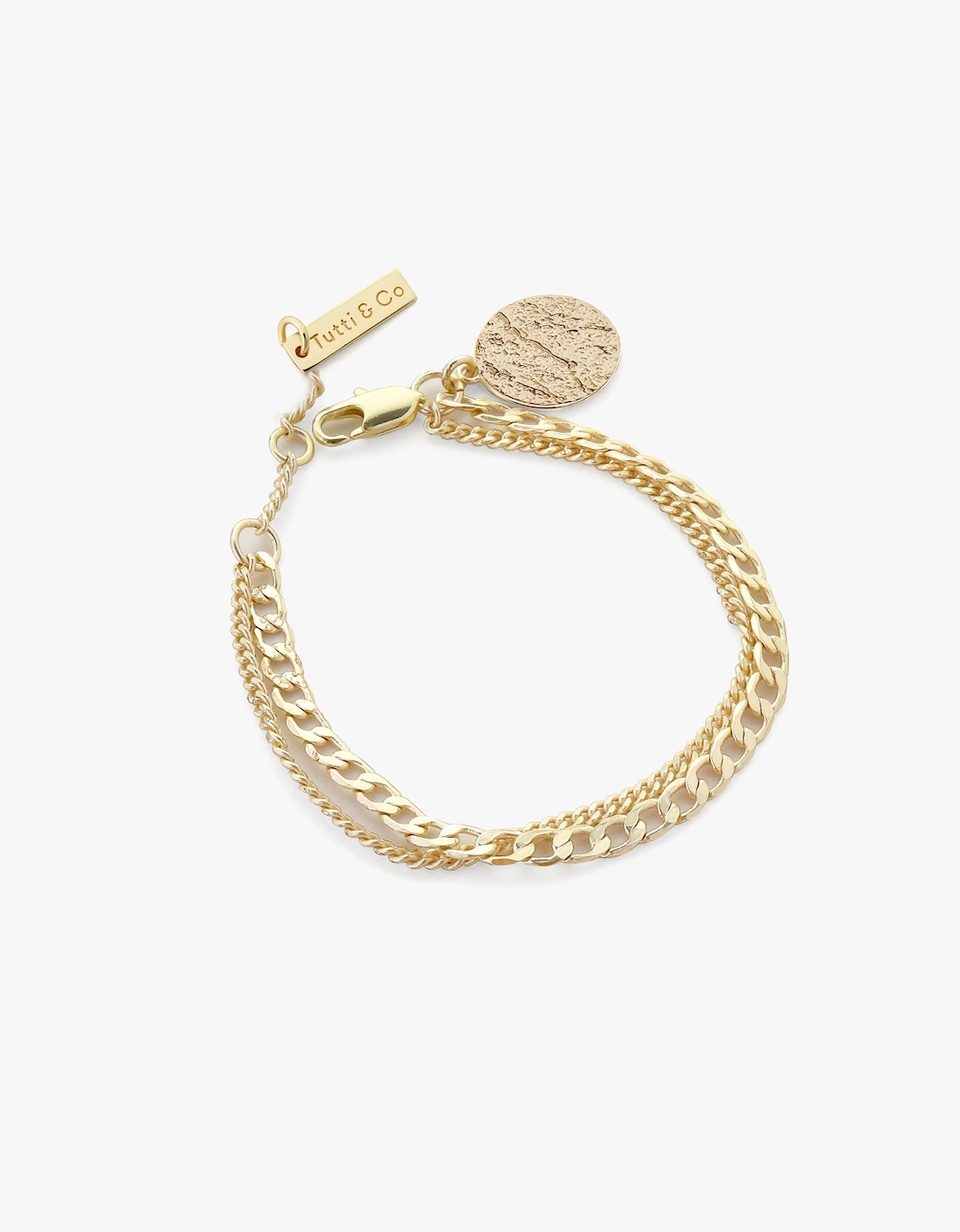 Tutti & Co Women's Gold Shale Bracelet