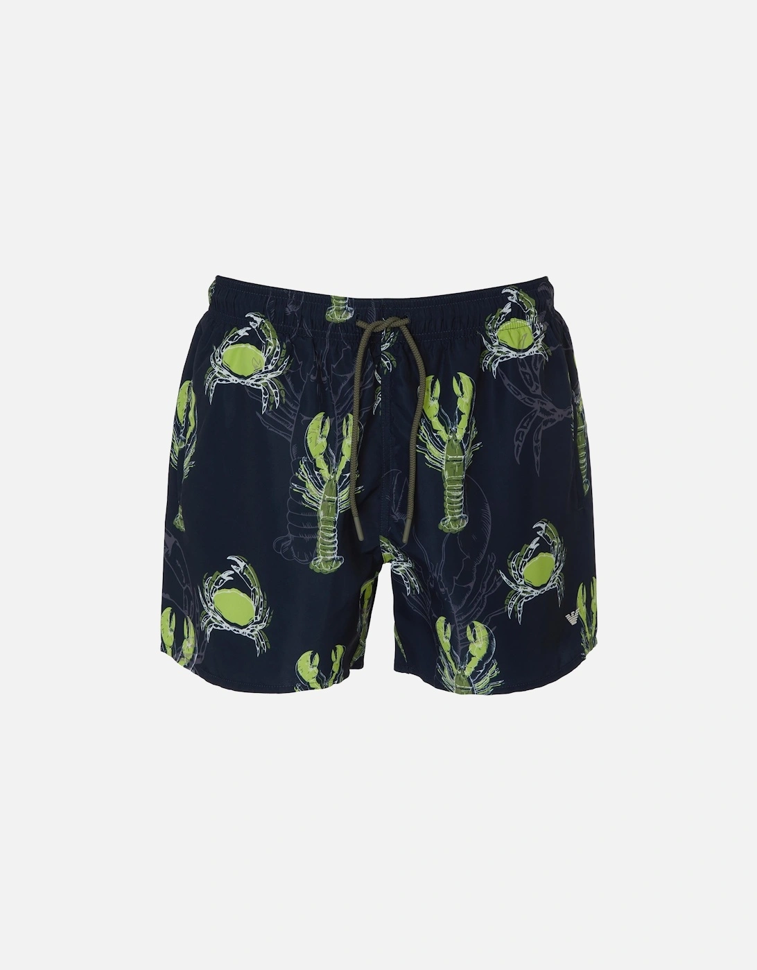 Emporio Armani Men's Navy Swim Short - - : 33/32/32 M