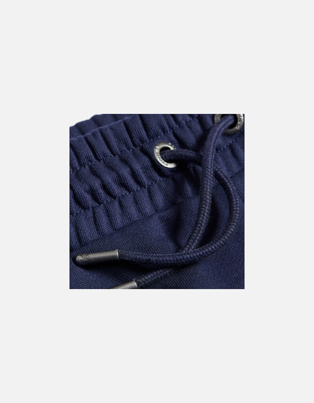Navy Original Logo Sweat Shorts