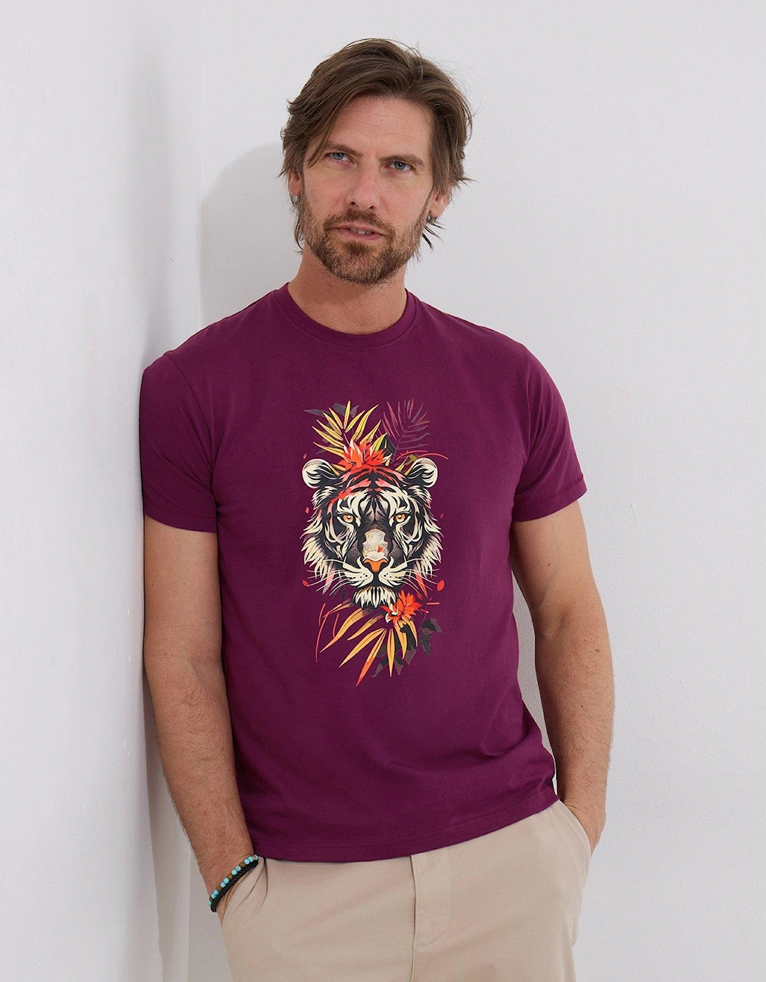 Tropical Tiger T-Shirt, 2 of 1