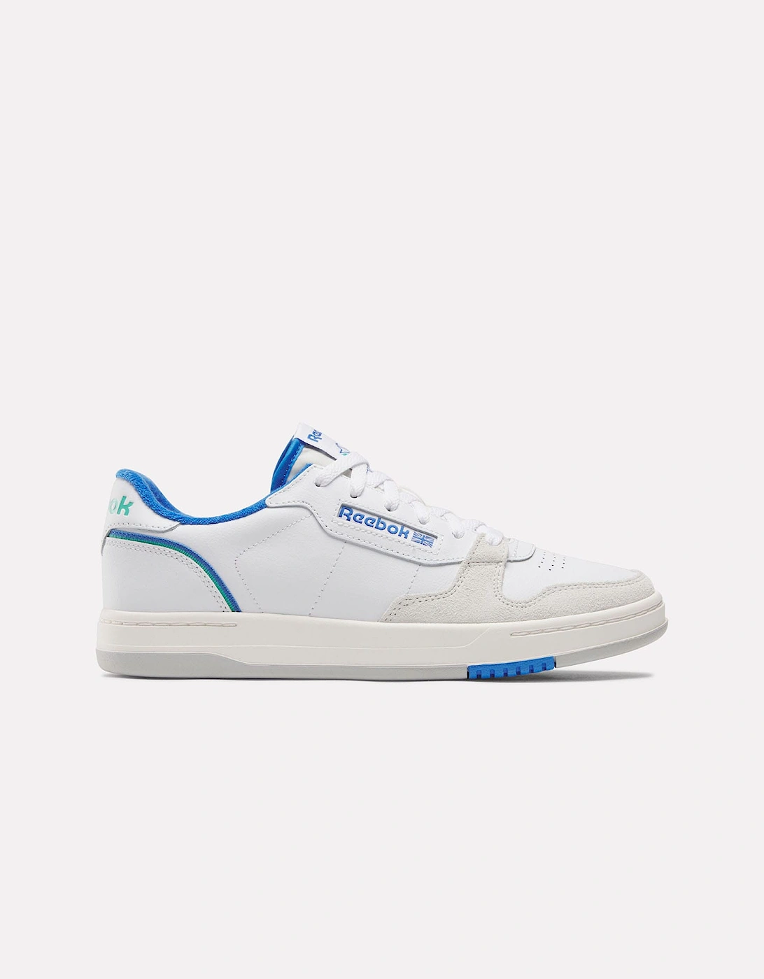 Reebok Men's Phase Court Trainers - White/Multi - Size: 3.5