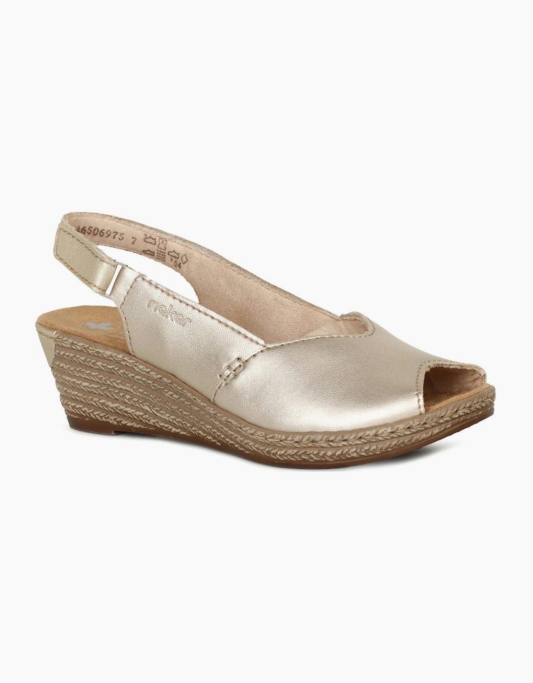 Rieker Women's Tan Honolulu Sandals - Size: 3