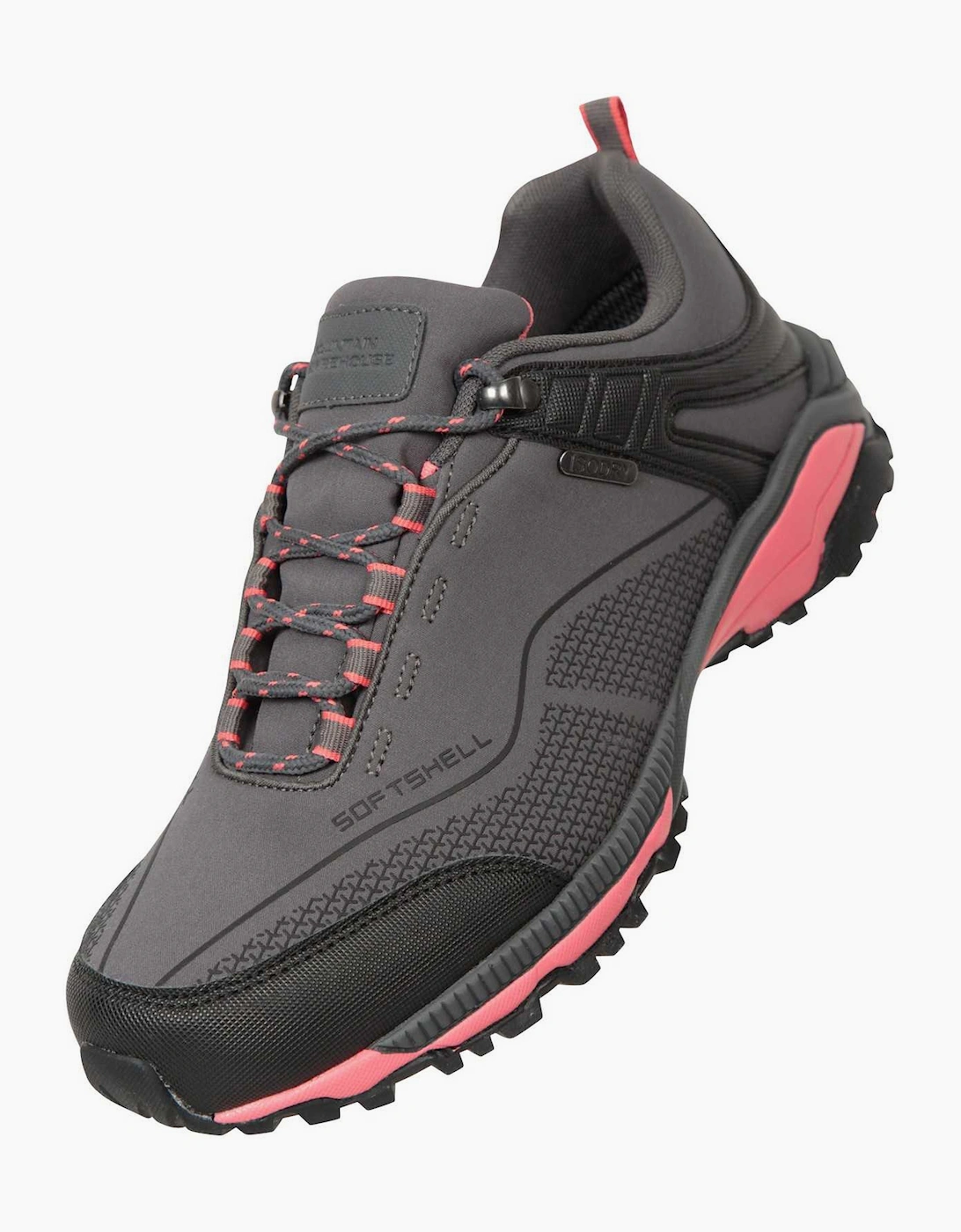 Mountain Warehouse Women's Grey / Collie Waterproof Running Trainers - Size 4