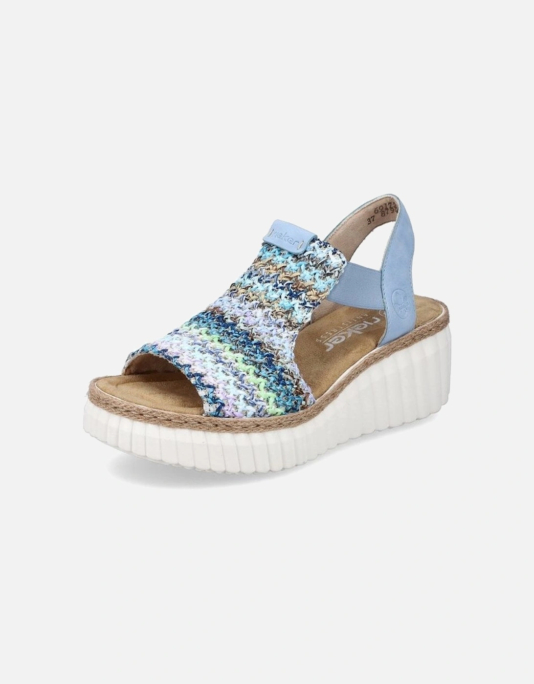 ladies sandal 69172-91  in Blue Multi, 11 of 10