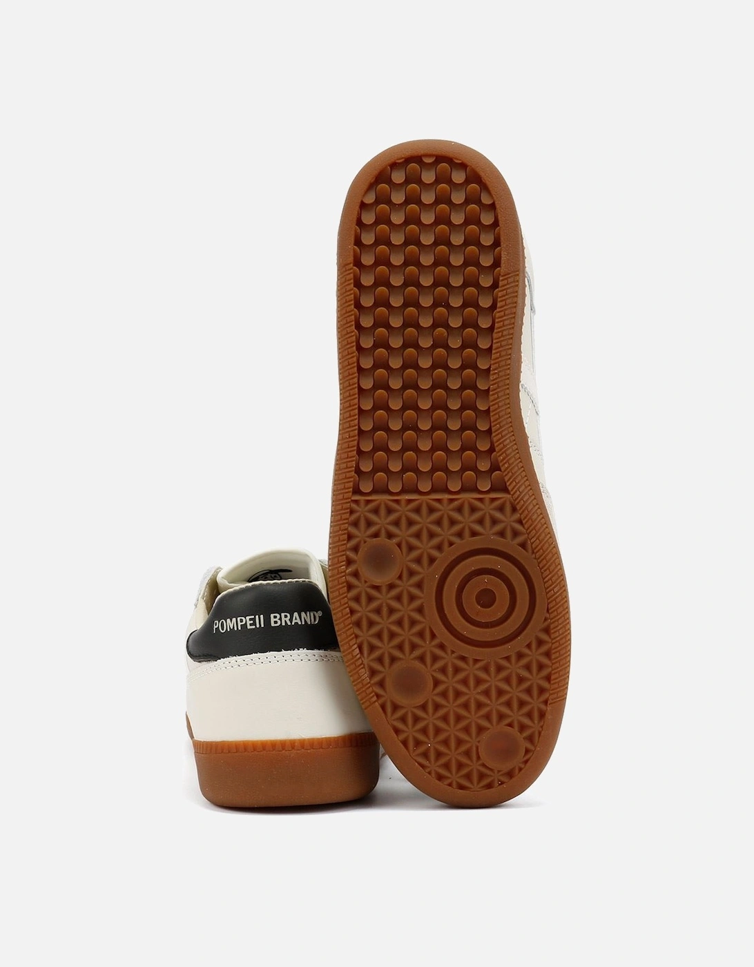 Elan Sala Leather Men's Ecru Trainers