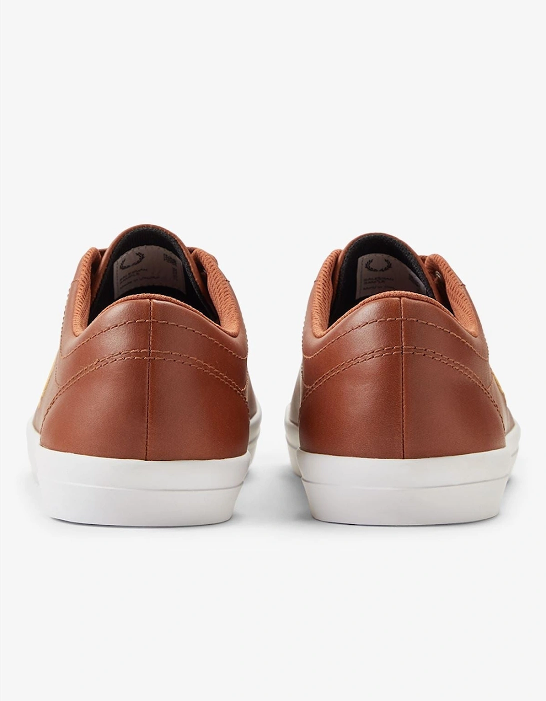 Baseline Leather Men's Tan/Champagne Trainers