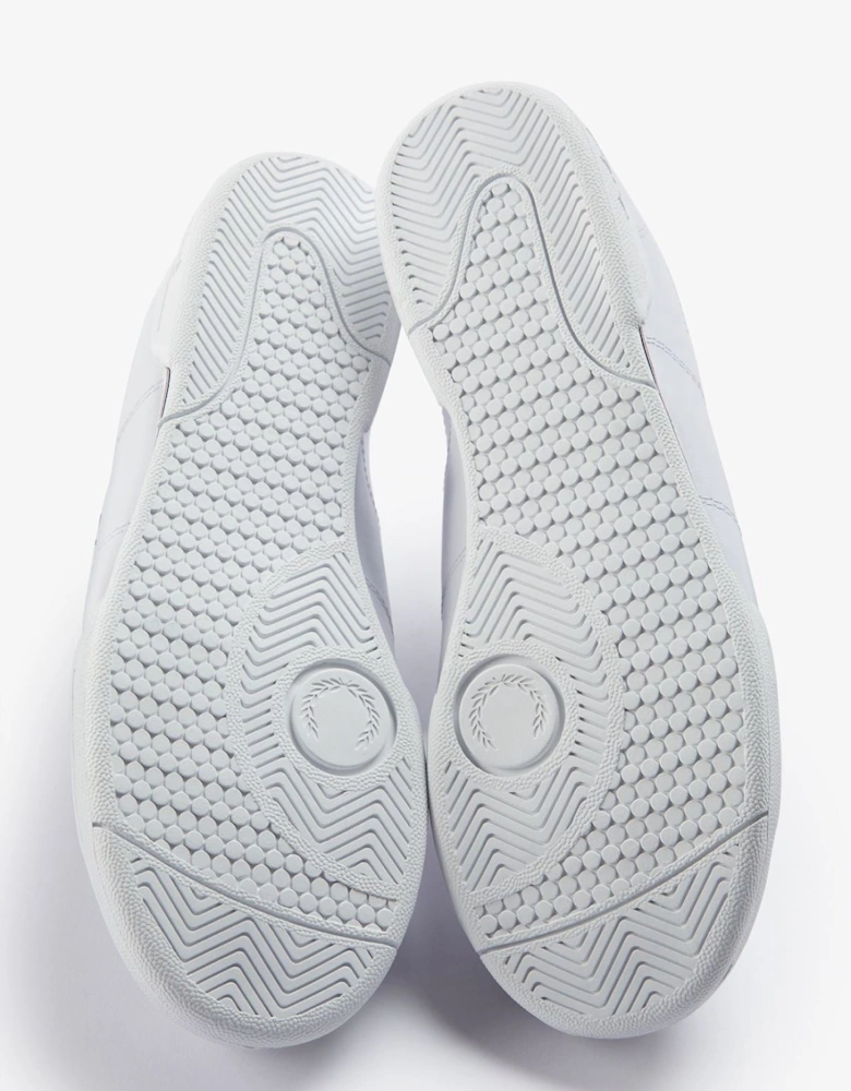 B722 Leather Men's White/Navy Trainers