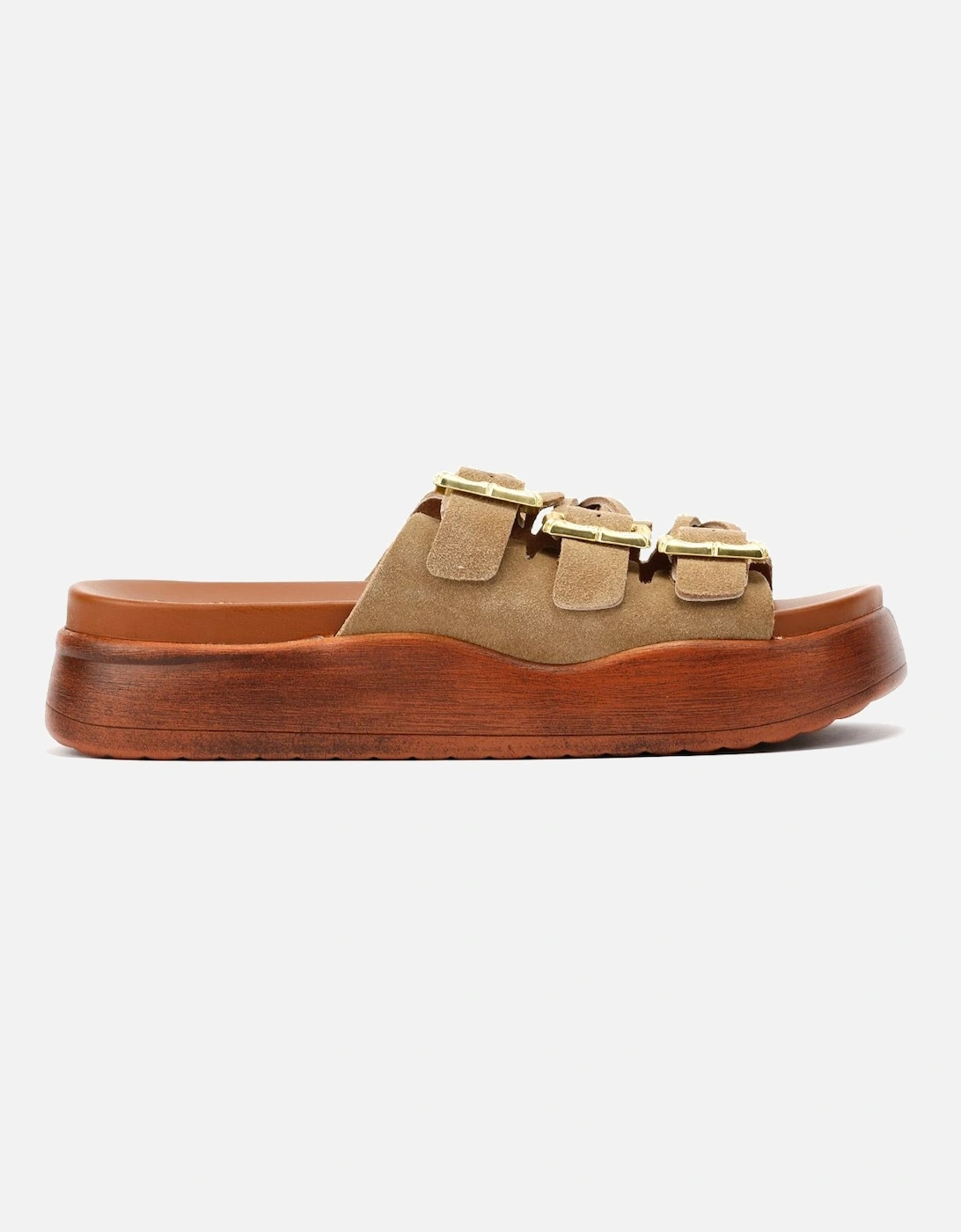 Gypsum Tennesee Suede Women's Taupe Sandals