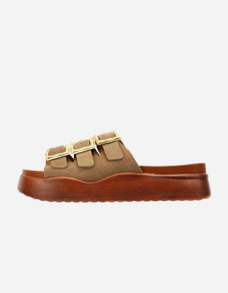 Gypsum Tennesee Suede Women's Taupe Sandals