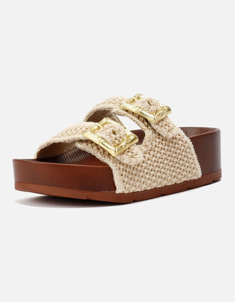Super Crochet Women's Natural Sandals
