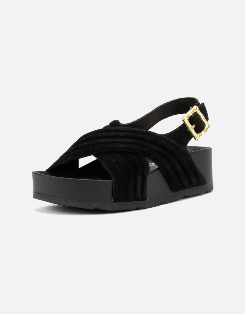 Sparks Suede Women's Black Sandals