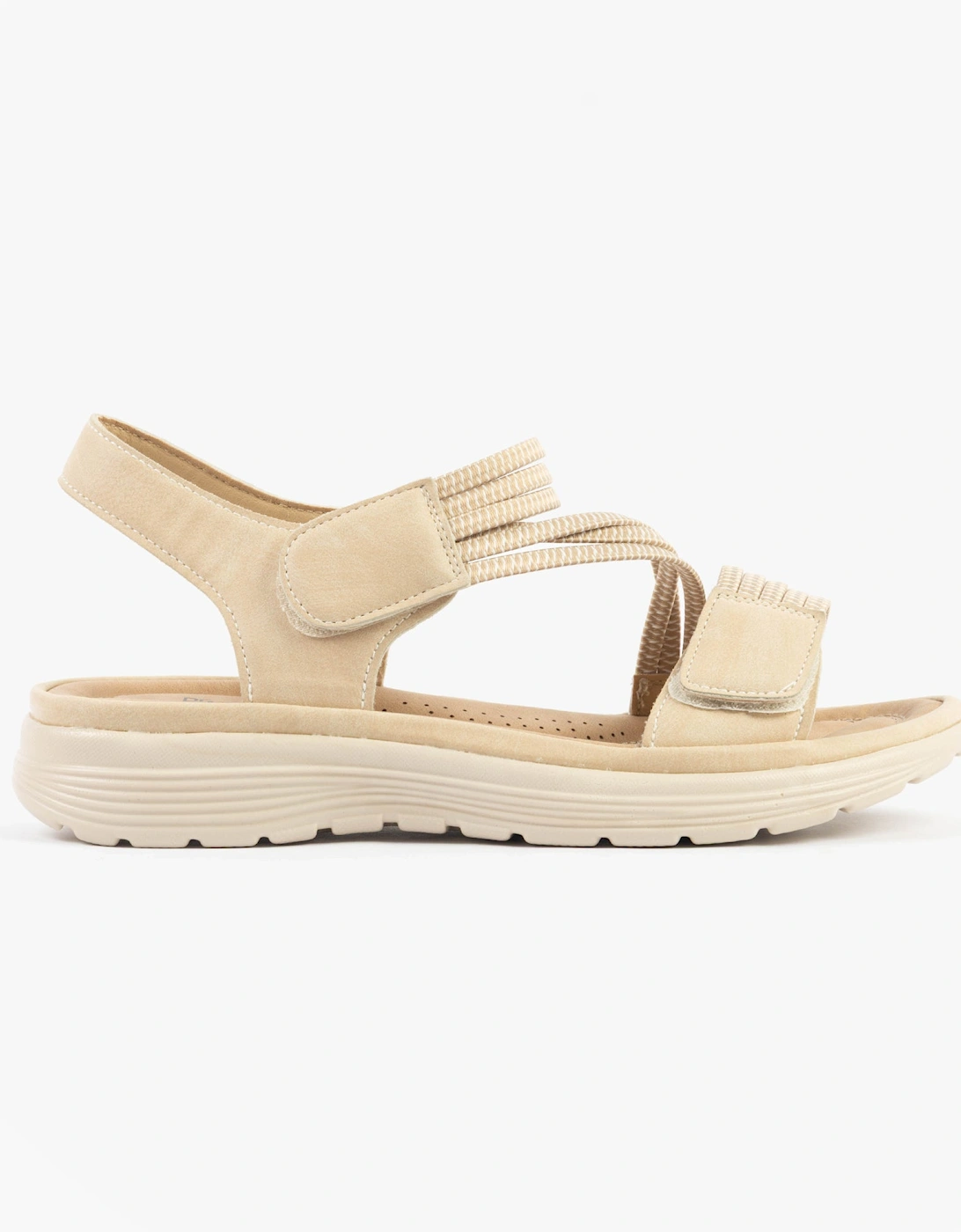 GINA Womens Sandals Beige, 7 of 6
