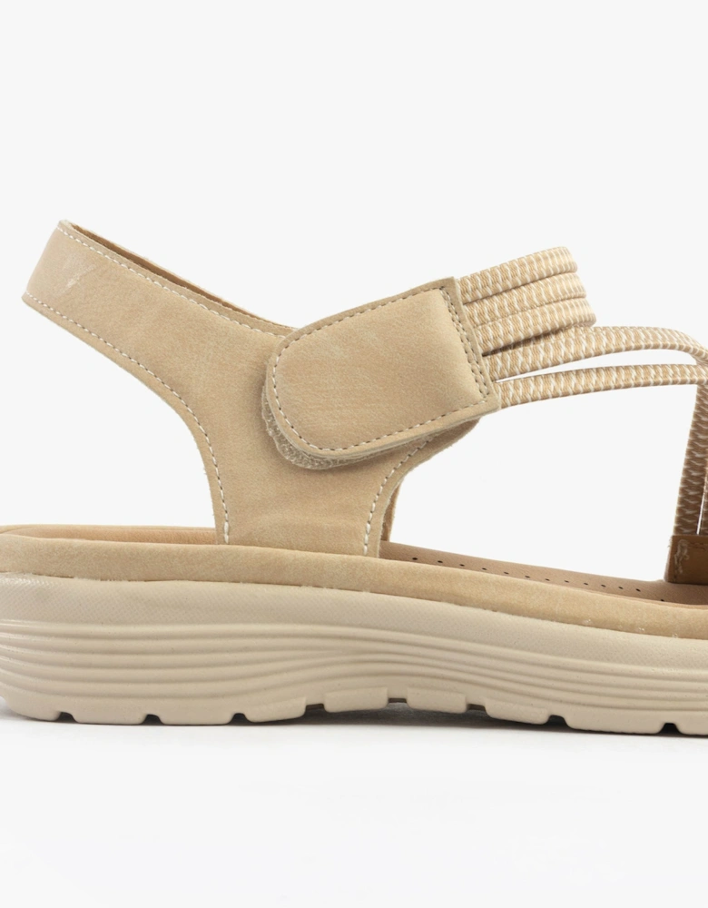 GINA Womens Sandals Beige