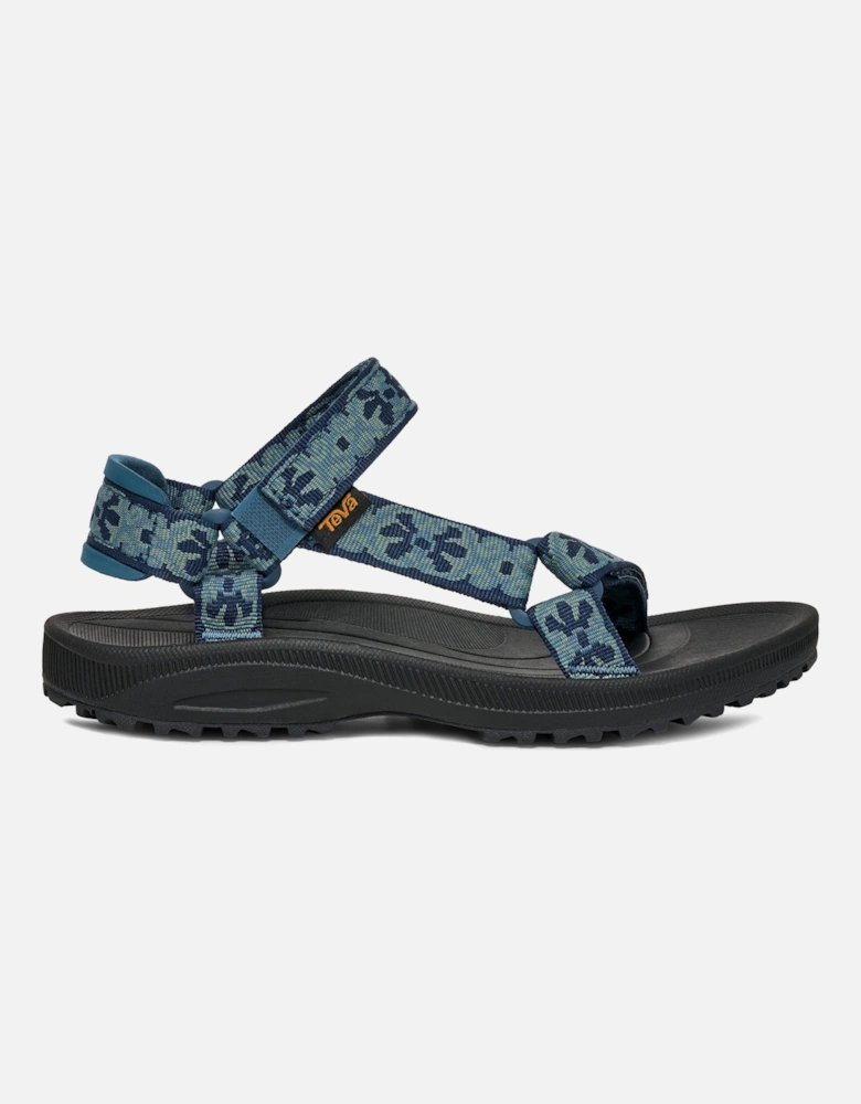 WINSTED Womens Sandals Archive Floral Crown Blue/ Dress Blues