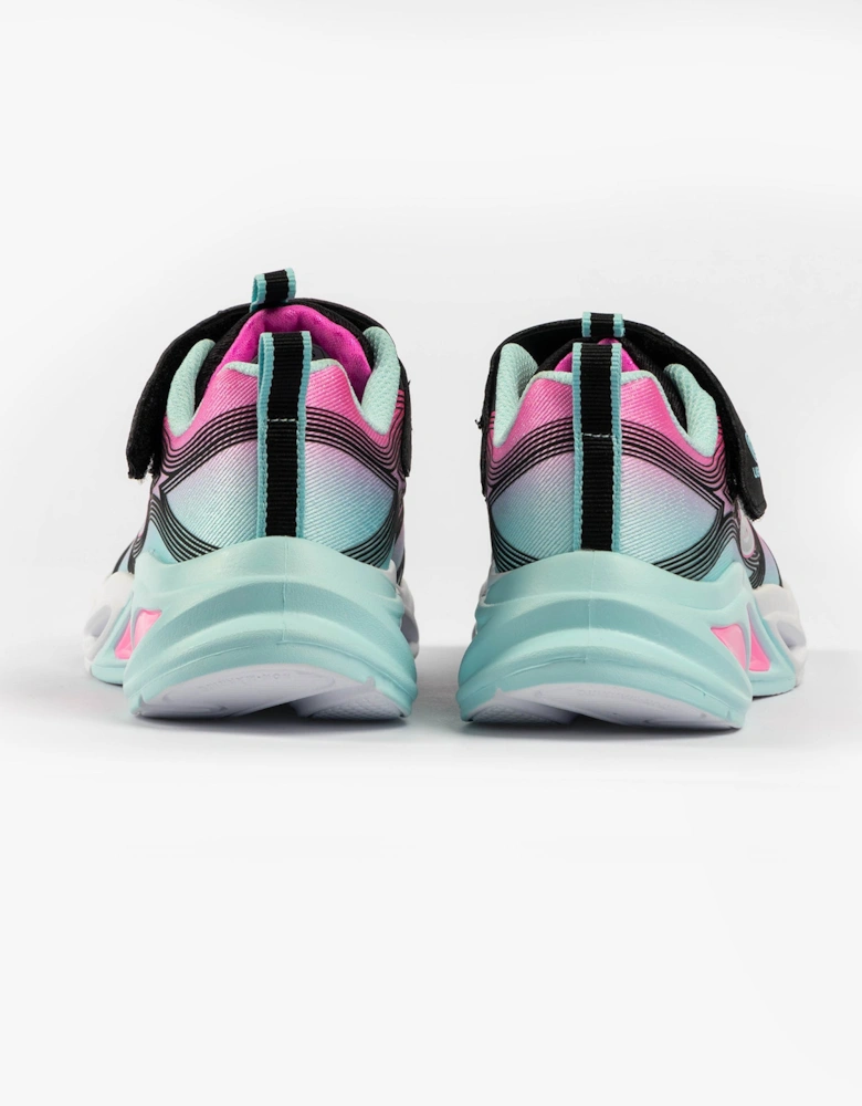 COSMIC GLOW Girls Trainers Black Multi