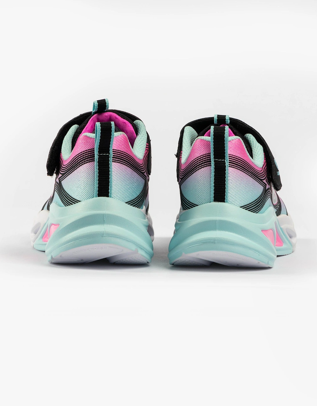 COSMIC GLOW Girls Trainers Black Multi