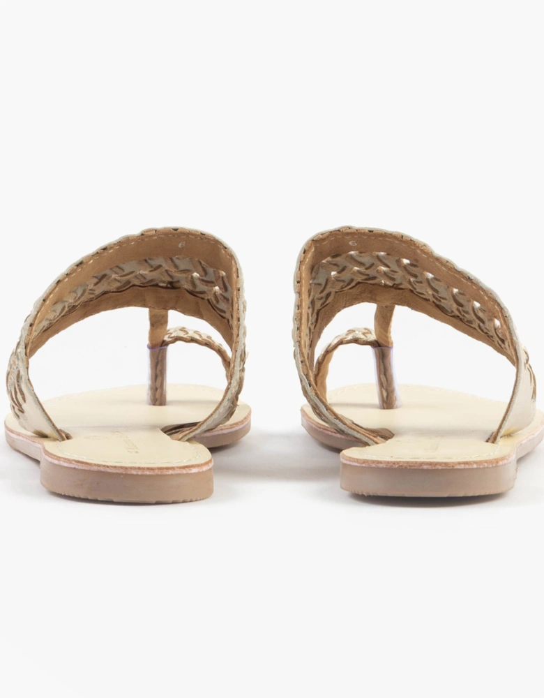 AVA Womens Sandals Gold