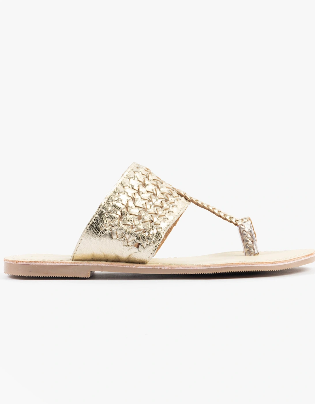 AVA Womens Sandals Gold, 7 of 6