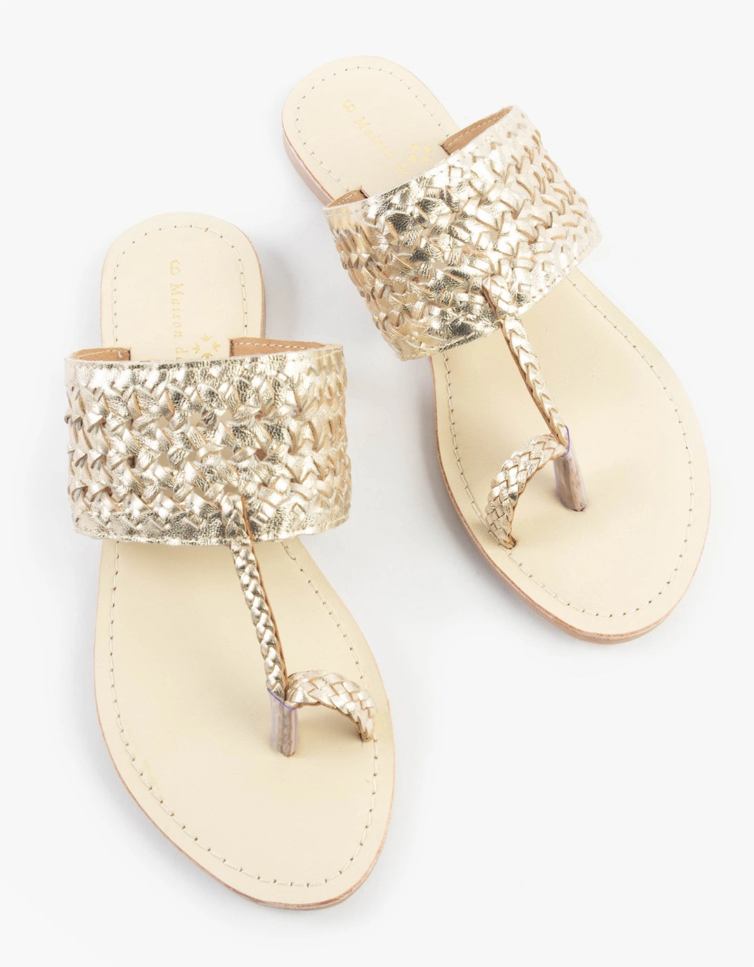 AVA Womens Sandals Gold
