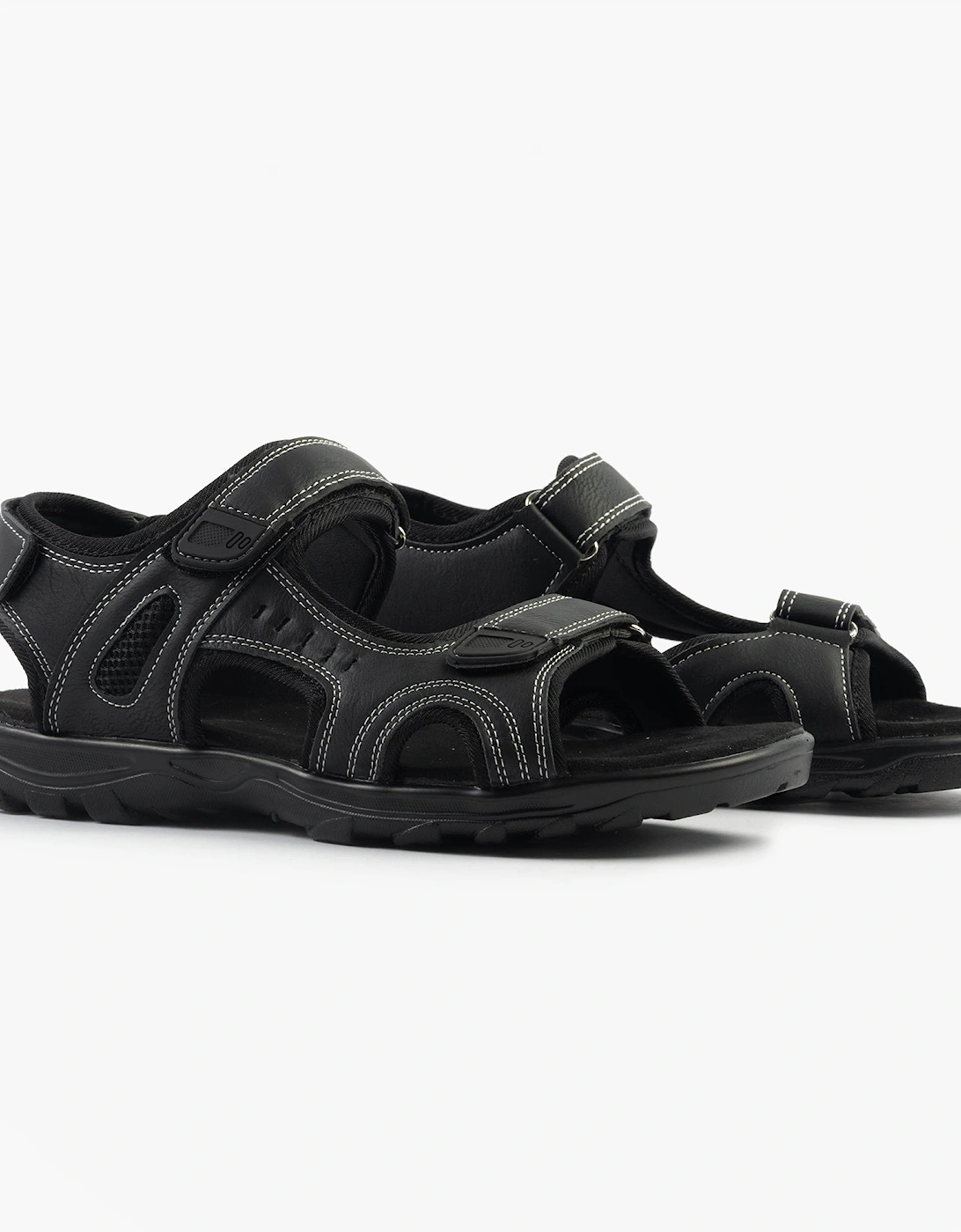 GAVIN Mens Sandals Black