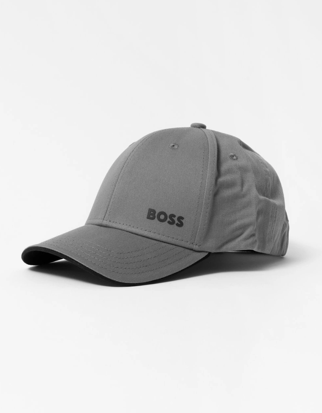 BOSS Green Bold Mens Logo-Print Cap In Cotton Twill, 2 of 1