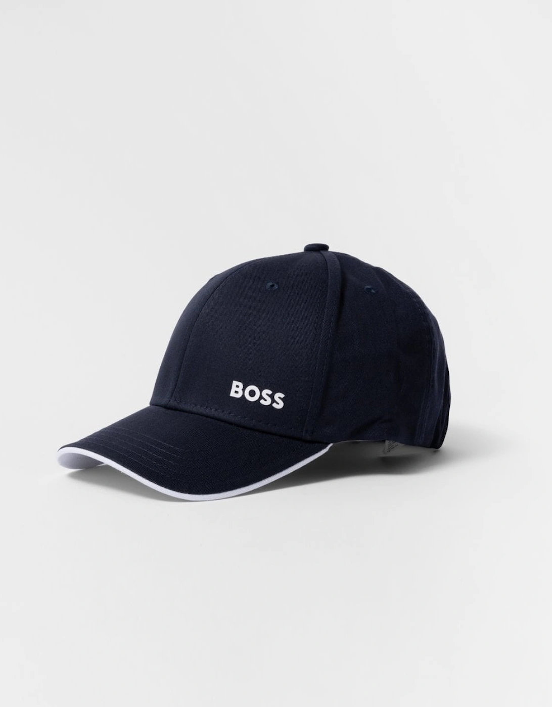 BOSS Green Bold Mens Logo-Print Cap In Cotton Twill, 5 of 4