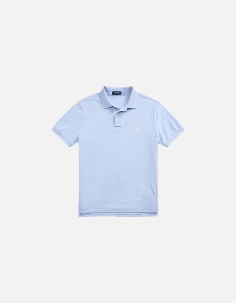 Mesh Polo Shirt 425 Cornflower Blue