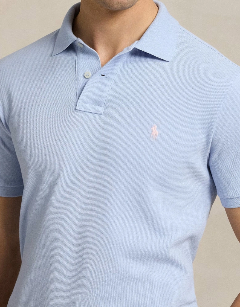 Mesh Polo Shirt 425 Cornflower Blue