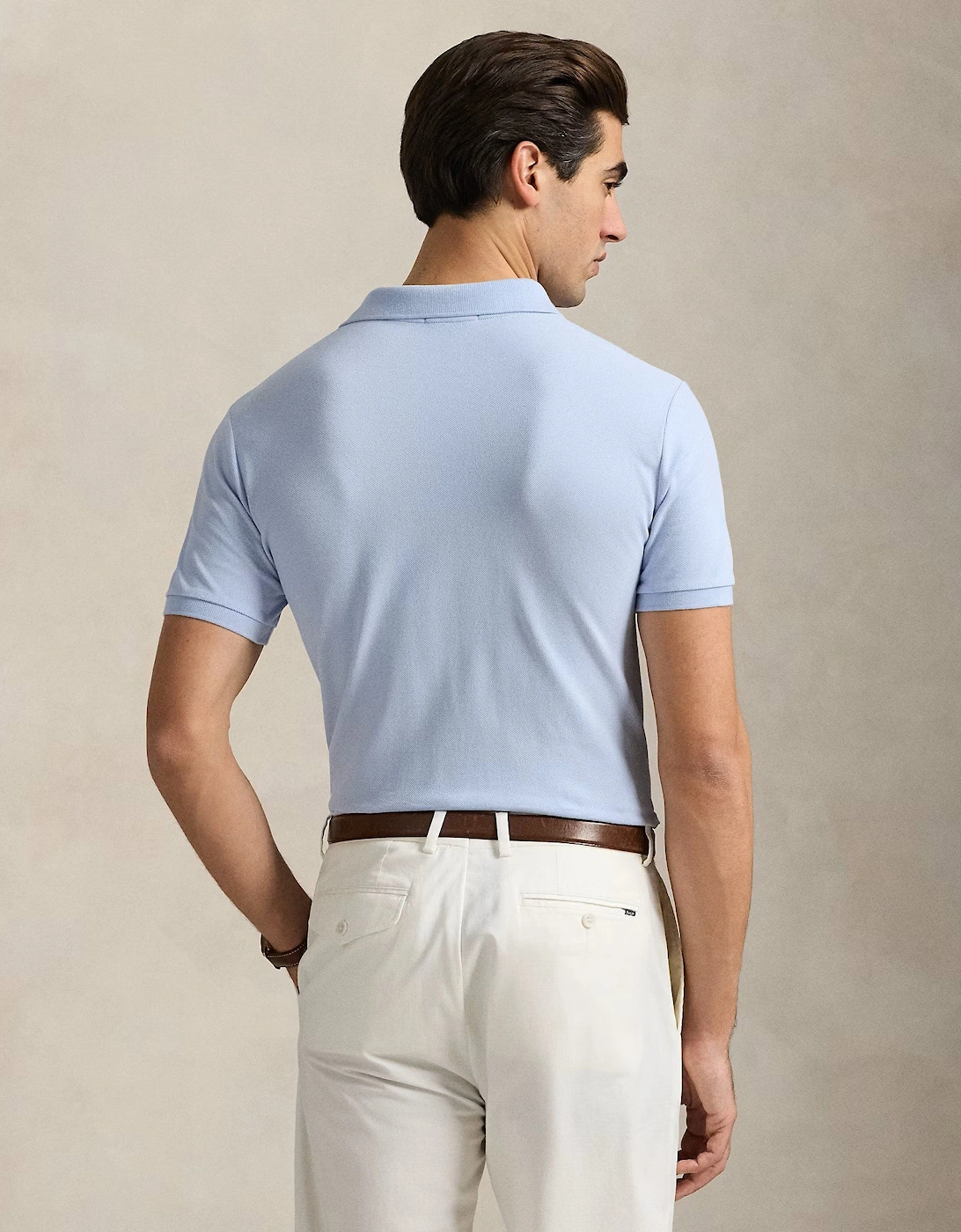 Mesh Polo Shirt 425 Cornflower Blue
