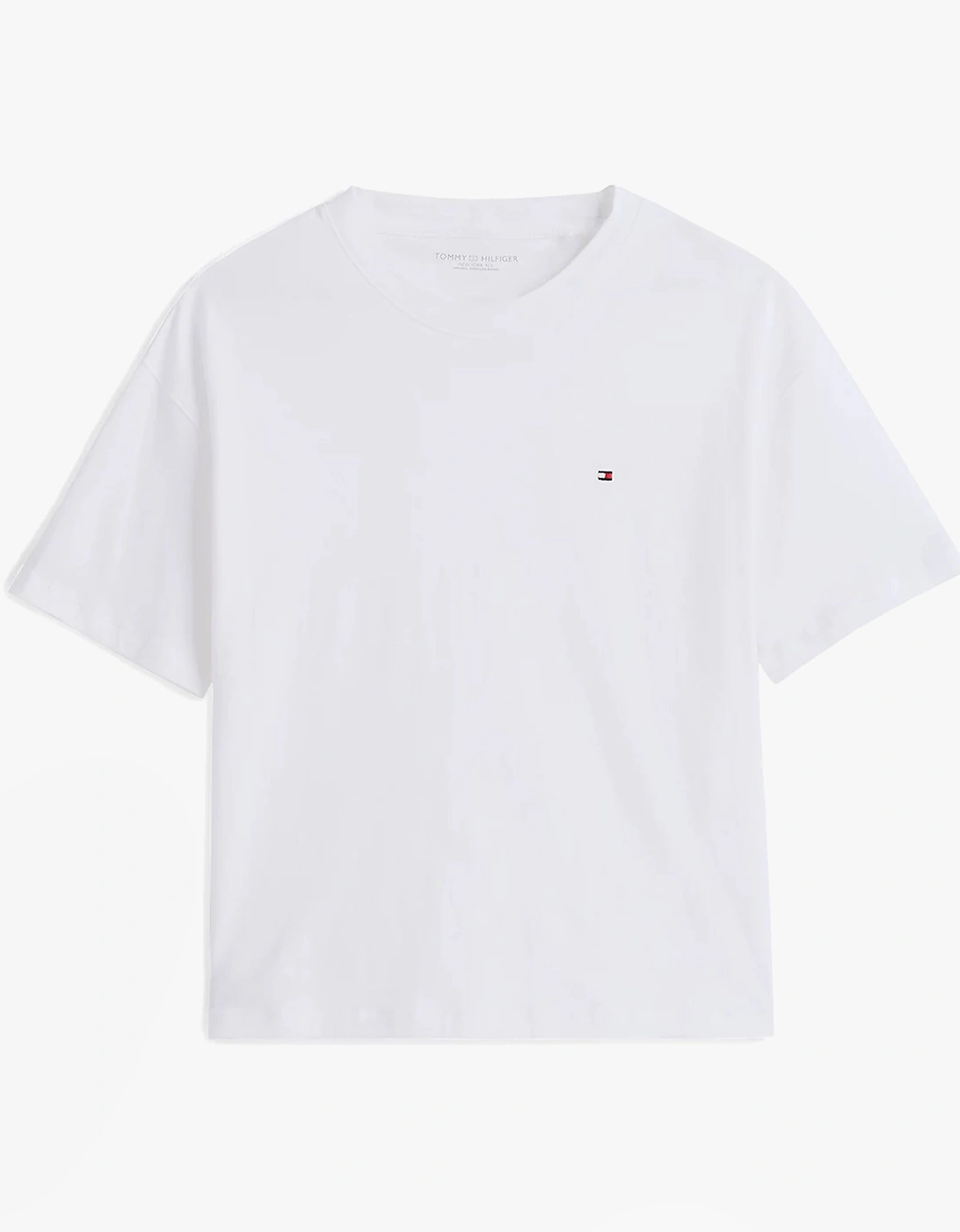 PURE COTTON Relaxed T-Shirt Womens White