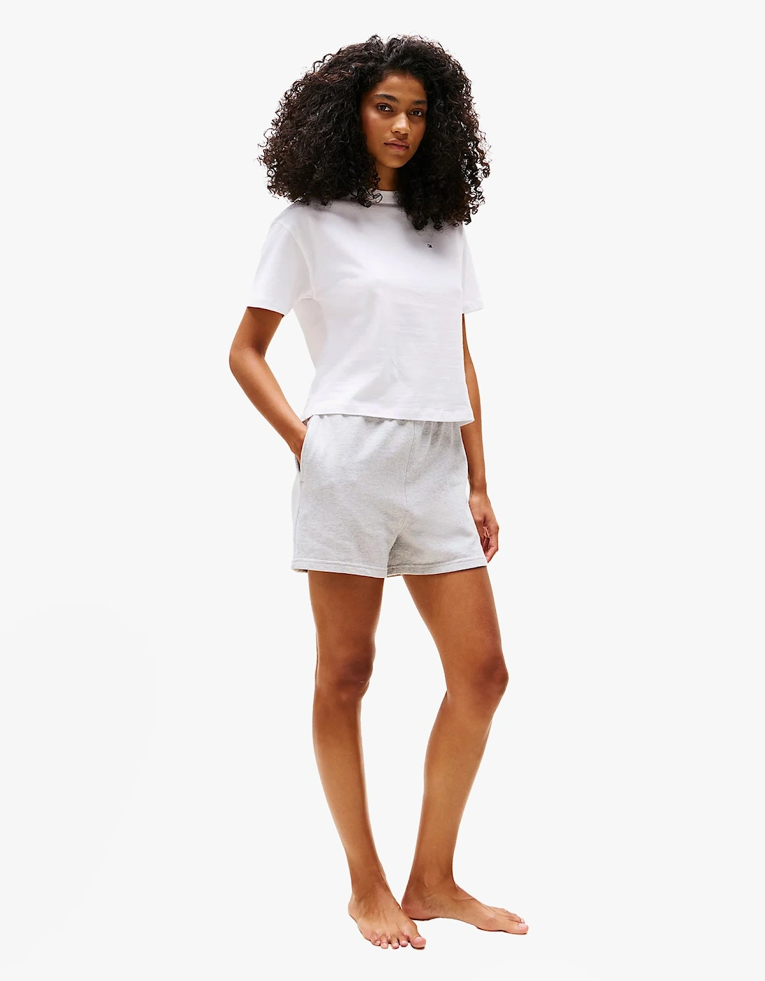 PURE COTTON Relaxed T-Shirt Womens White