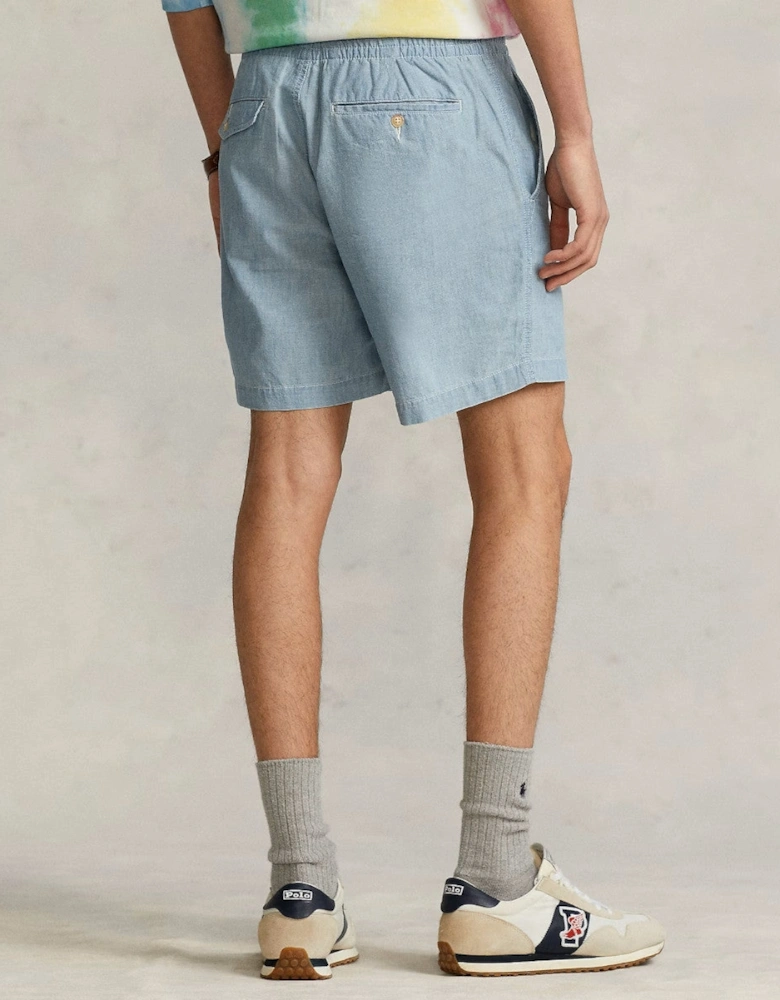 Prepsters Stretch Twill Shorts 001 Chambray