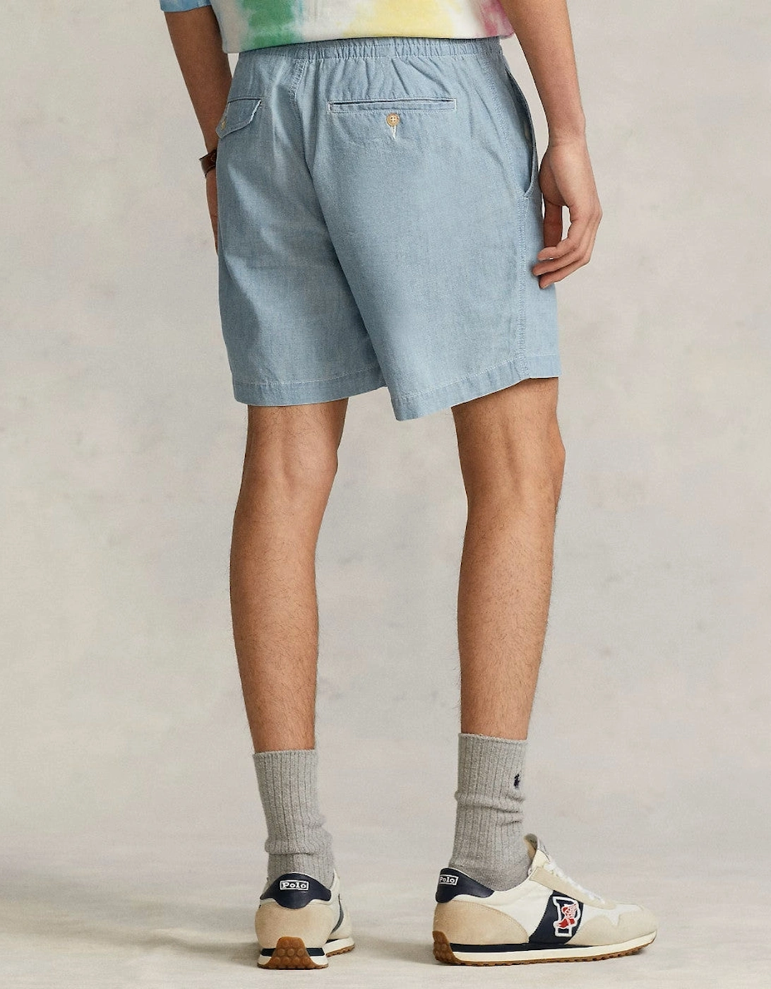 Prepsters Stretch Twill Shorts 001 Chambray