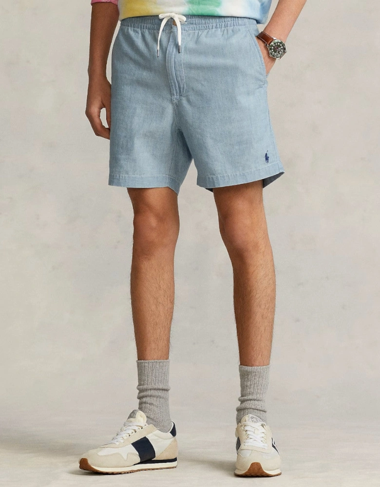 Prepsters Stretch Twill Shorts 001 Chambray