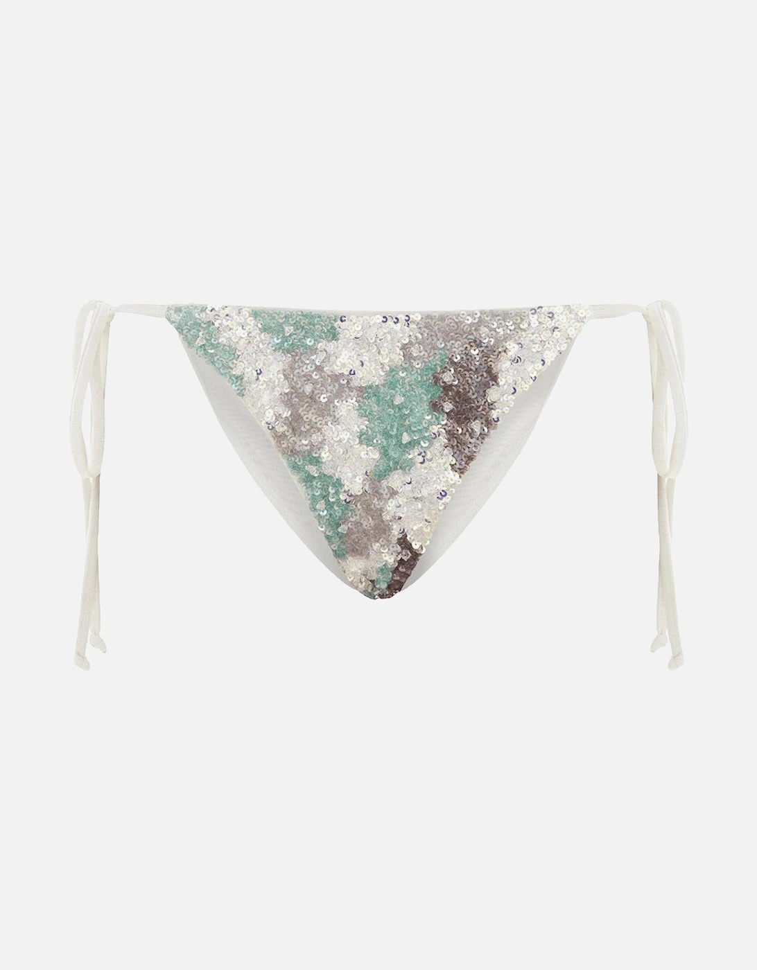 Lily Tie Up Luxe Bikini Bottoms, 2 of 1