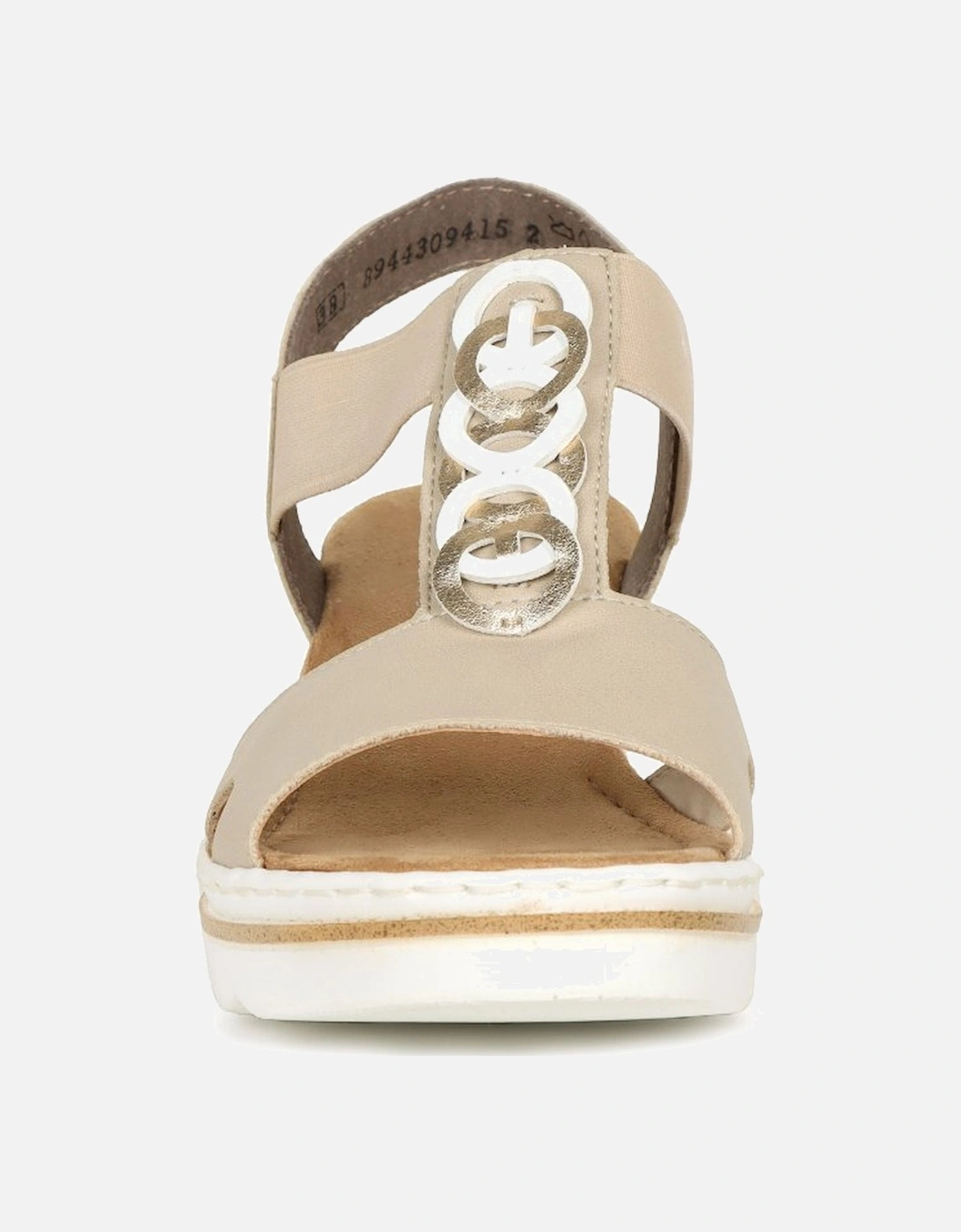Medal Womens Wedge Heel Sandals