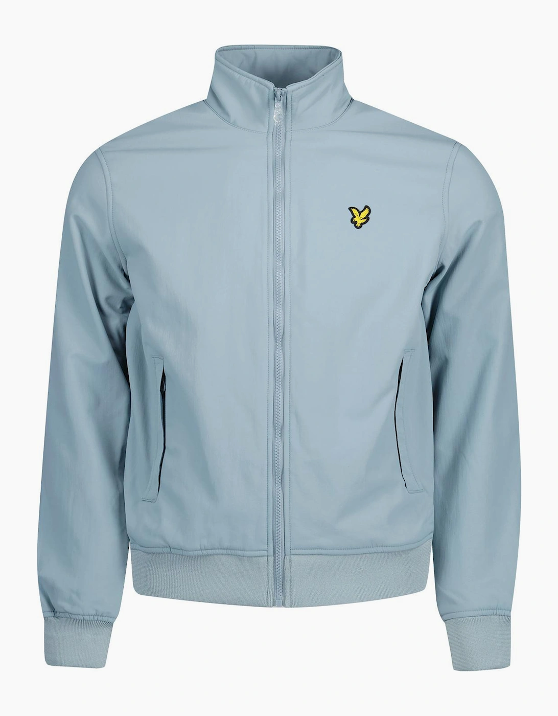 Men's Lyle & Scott Fleece Lined Funnel Neck Away Blue Jacket - Size: 42/Regular