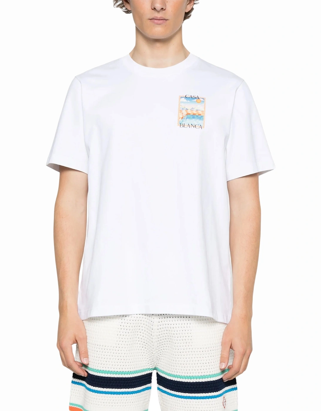 Men T Shirt Surreal Pool Printed T-Shirt Short Sleeve Crew Neck Summer Tops, 7 of 6